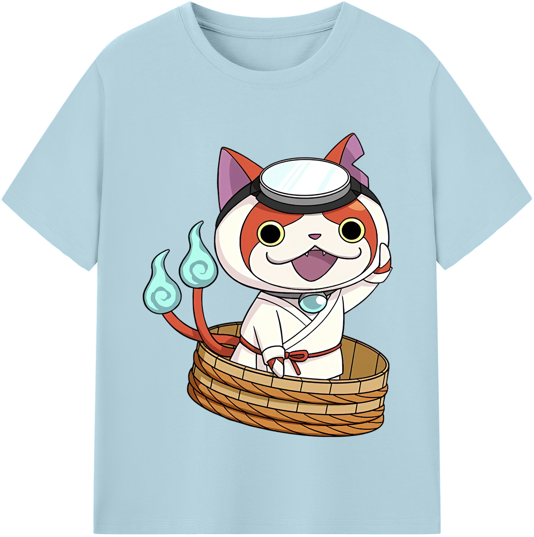 （画像用） 妖怪ウォッチ Yo-kai Watch 綿100％半袖Tシャツ（フロントプリント）